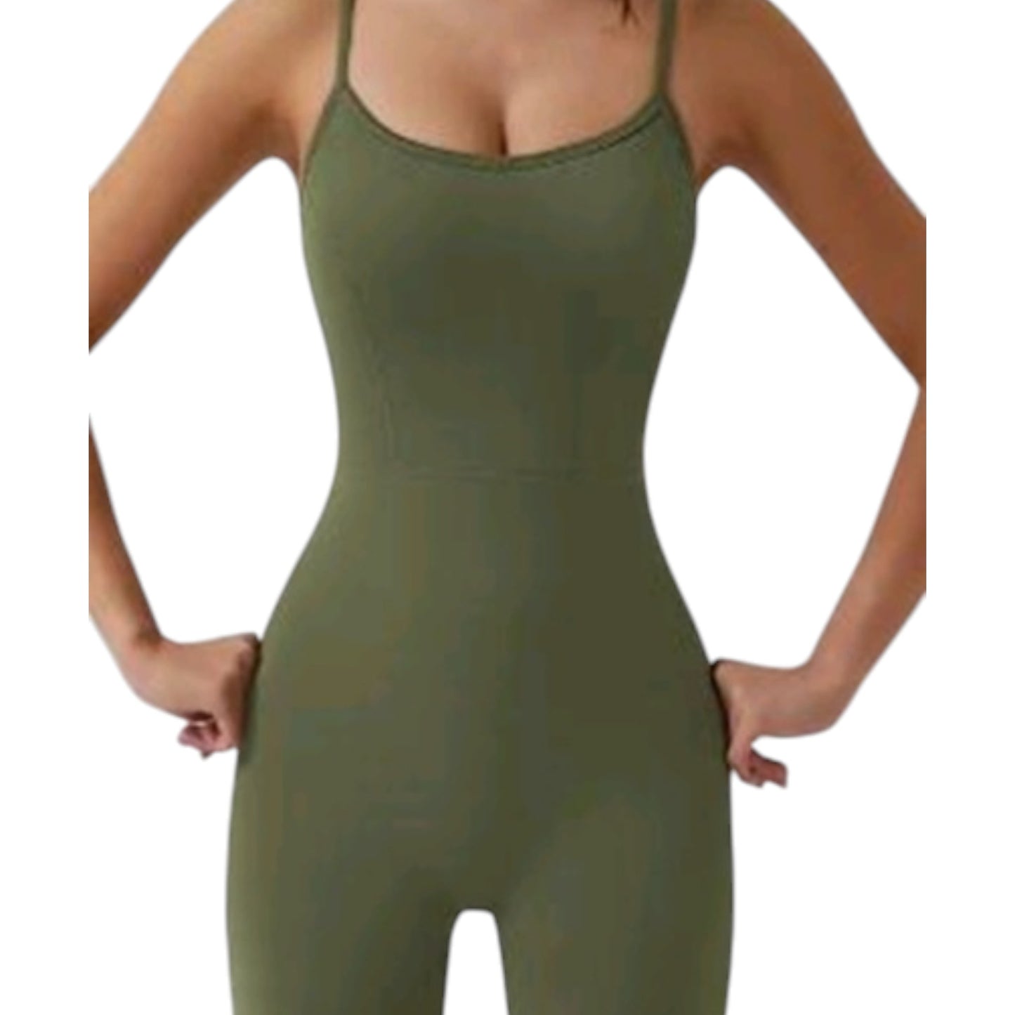 L'enigme Sara Sleeveless Yoga Romper – Available in Black, Pink, Dark Blue & Green, Lightweight Seamless One-Piece