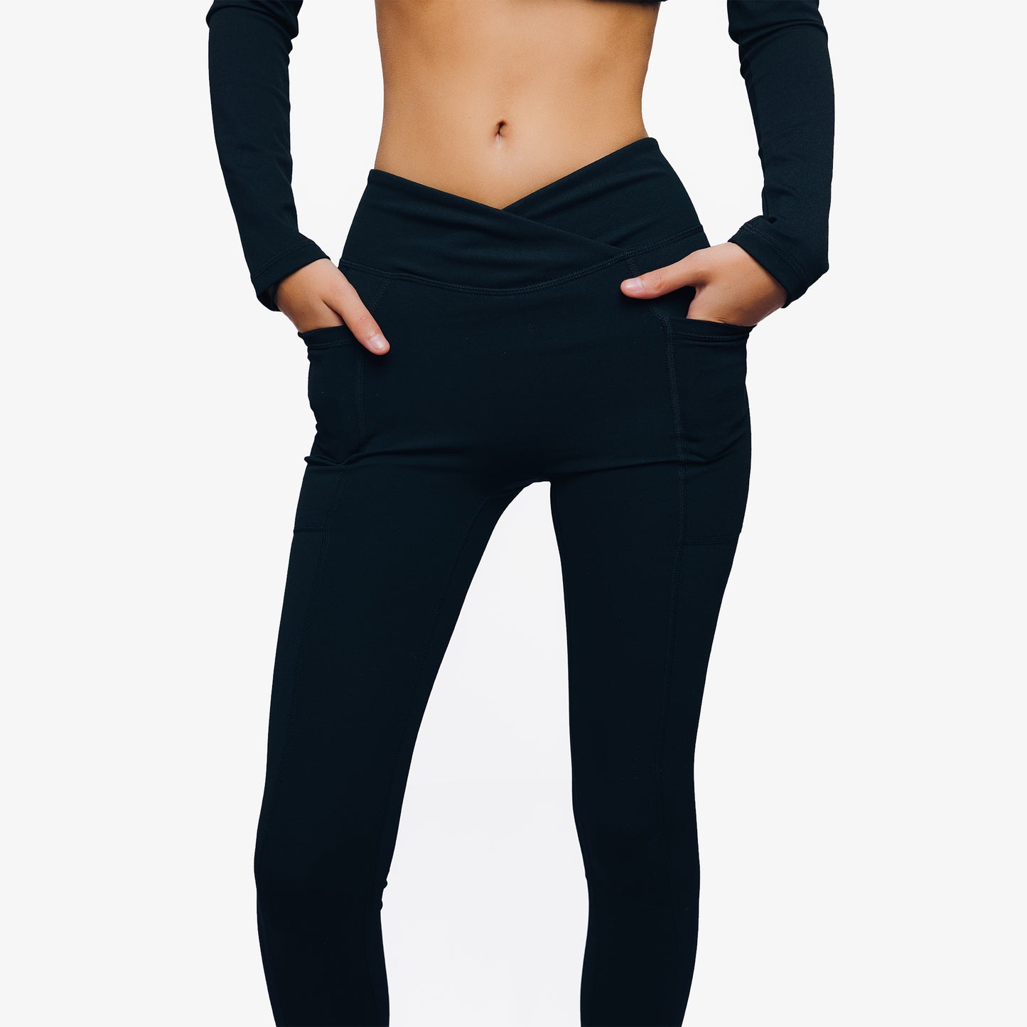 Dina Leggings – Squat-Proof High-Waisted Leggings with Core Support for Gym & Yoga | L'enigme
