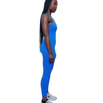 Isabela One Piece Yoga Jumpsuit – Flattering U-Neckline & Body-Hugging Compression Fit | L'enigme