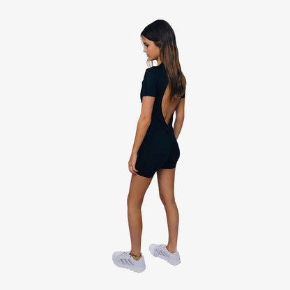 Roseta Romper – Premium Stretch Fabric, Breathable & Flattering for Workouts & Casual Wear | L'enigme