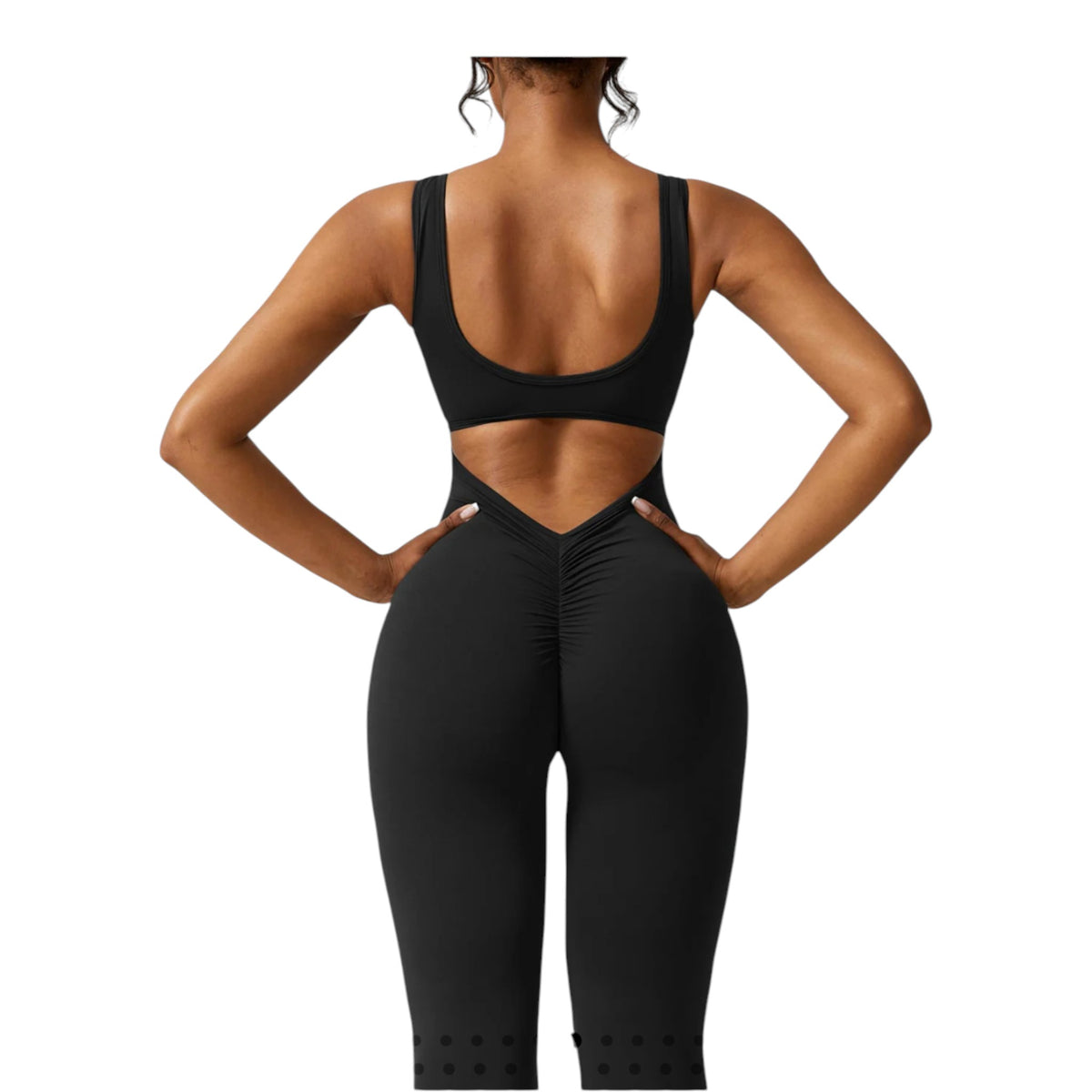 Yvette Jumpsuit – High-Stretch Breathable Fabric, Flattering Silhouette for Workouts & Streetwear | L'enigme